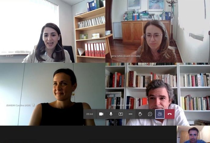 Instantánea de la reunión de UPA con la Comisión Europea