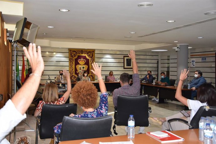 Pleno en el Ayuntamiento de Punta Umbría.