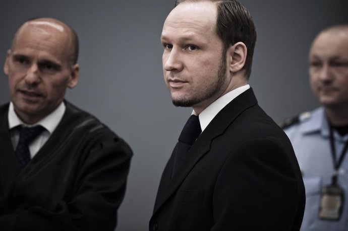 Archivo - Anders Behring Breivik, autor de la matanza de 77 personas en Oslo en 2011