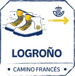 Correos dispone en su oficina principal de Logroño de un sello digital para la Credencial de los peregrinos del Camino Francés
