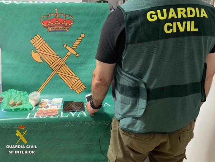 Desmantelan un punto de venta de drogas en Lepe.