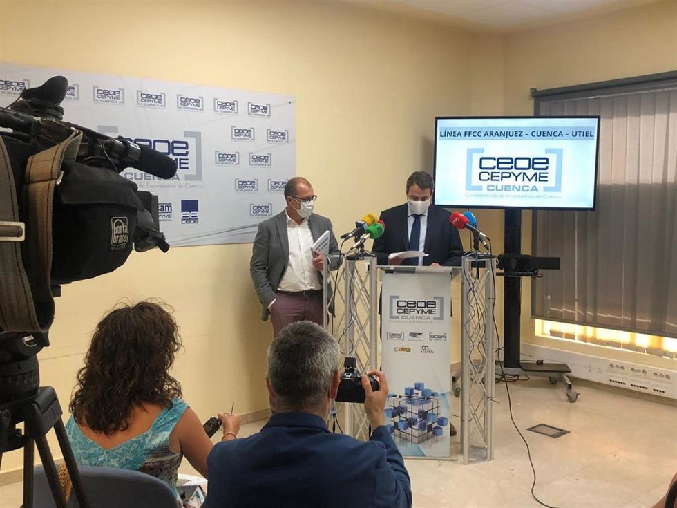 Rueda de prensa de CEOE Cepyme Cuenca