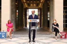 El presidente del Gobierno de Aragón, Javier Lambán.