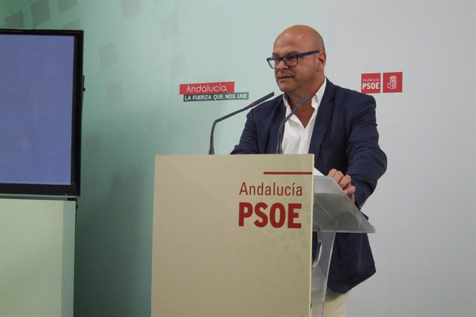 Archivo - El senador socialista por Jaén Manuel Fernández.