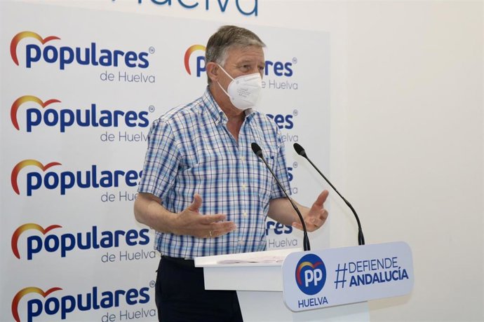 Carmelo Romero, en rueda de prensa.