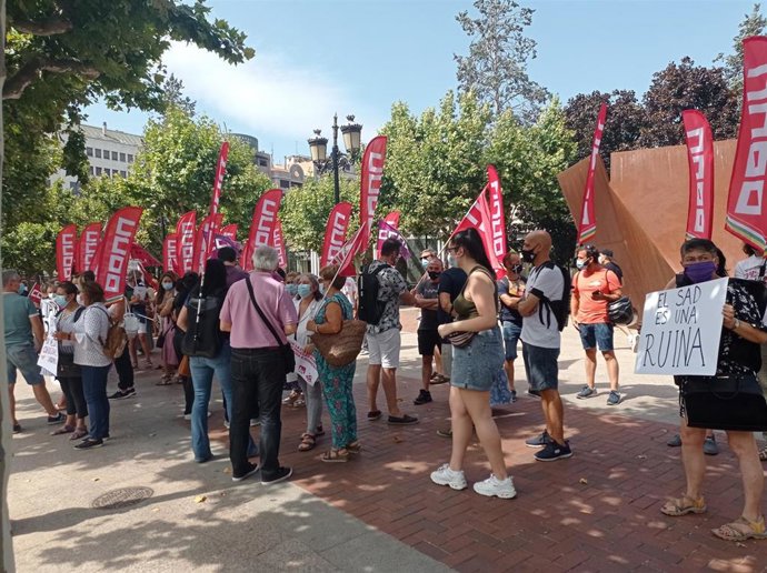 CONCENTRACIÓN TRABAJADORES SAD