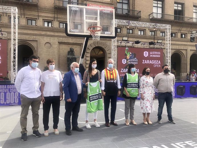 Presentación del torneo de baloncesto Herbalife 3x3 Series FEB -Open de Zaragoza