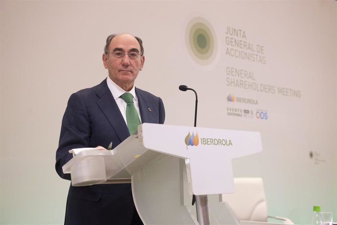 Archivo - El presidente de Iberdrola, Ignacio Galán.   