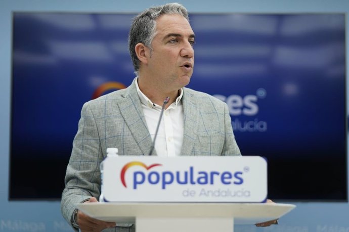 El presidente del PP de Málaga, Elías Bendodo.