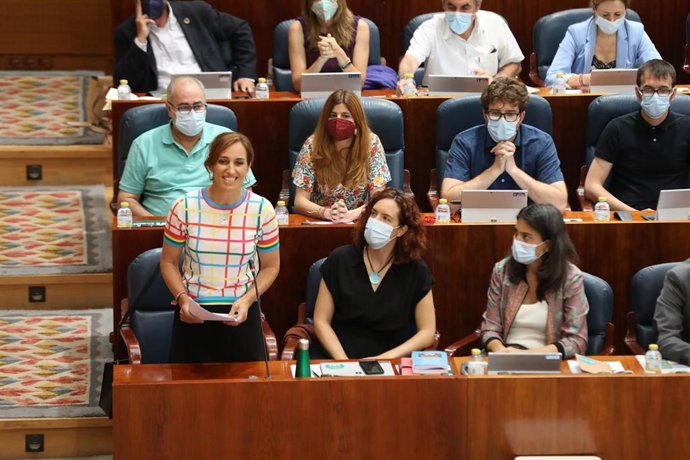 La portavoz de Más Madrid en la Asamblea de Madrid, Mónica García