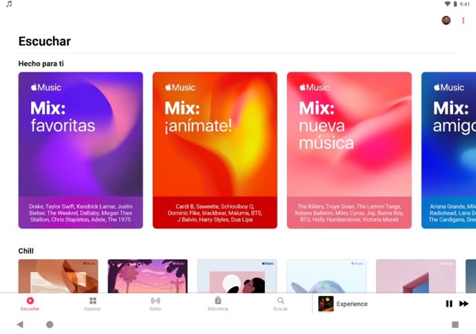 Apple Music para Android