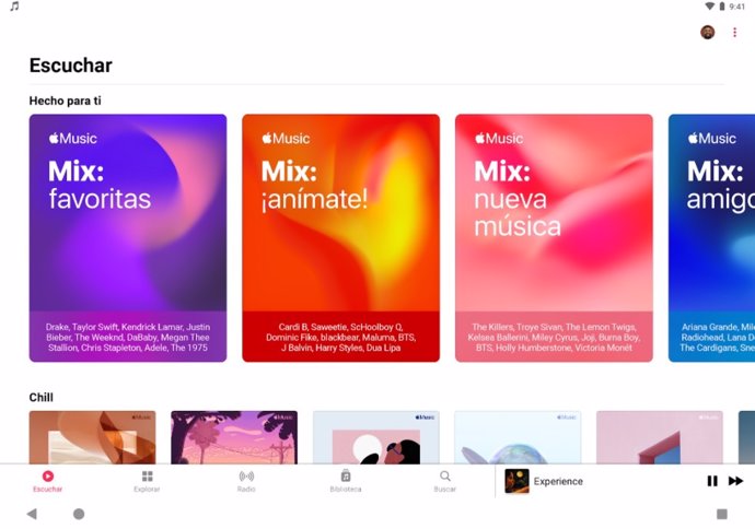 Apple Music para Android
