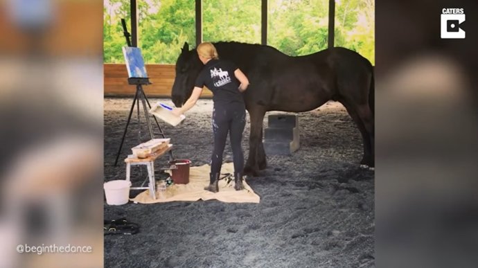 Los cuadros de este caballo se han llegado a vender por 250 libras esterlinas