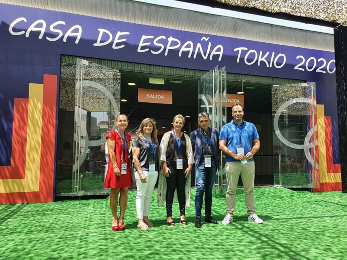 El Director General de Deportes del CSD, Albert Soler, estuvo en la inauguración de la Casa de España de los Juegos de Tokyo 2020 en Madrid.