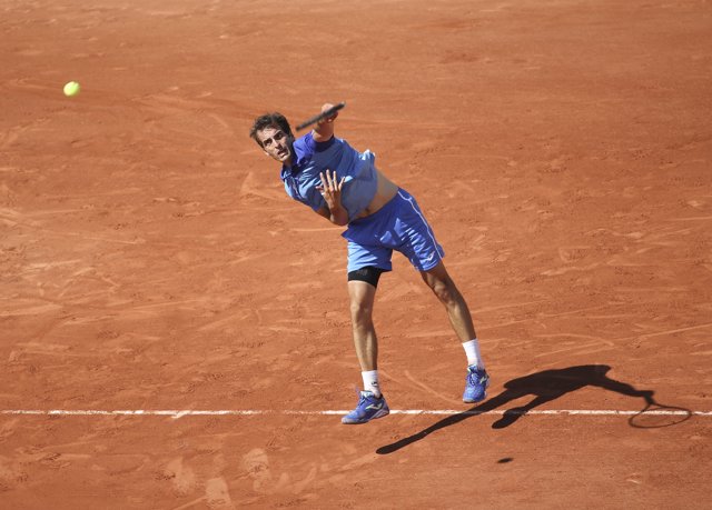 Albert Ramos-Vinolas of Spain during day 3 of the French Open 2021, a Grand Slam tennis tournament on June 1, 2021 at Roland-Garros stadium in Paris, France - Photo Jean Catuffe / DPPI