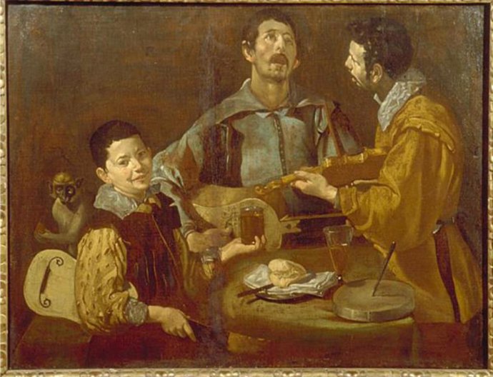 'Tres Músicos', Cuadro De Velázquez.