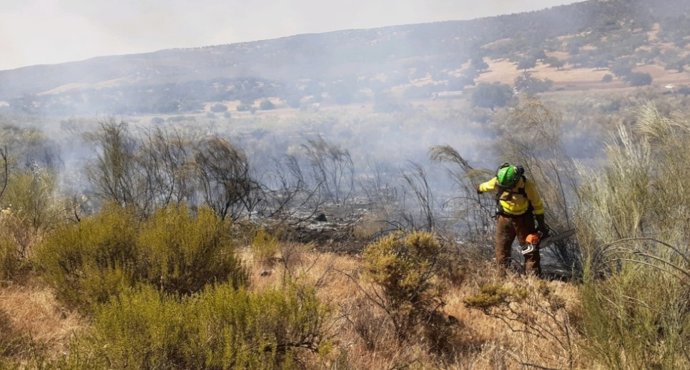 Imagen de archivo de un incendio