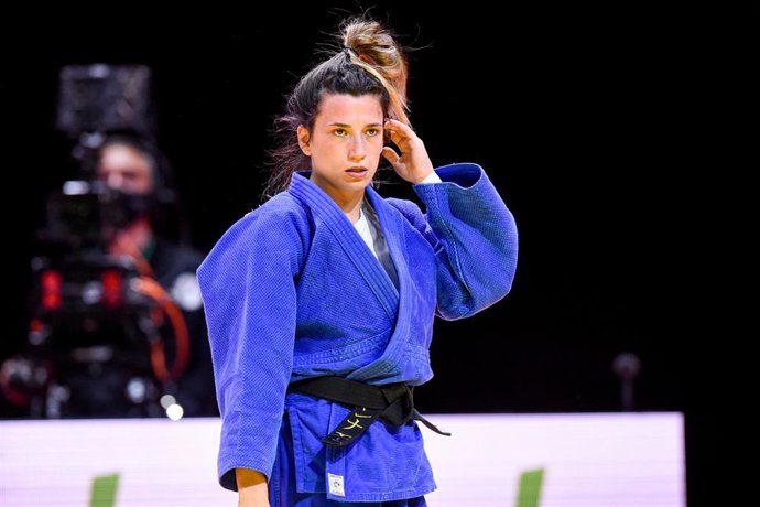 Archivo - Ana Pérez Box durante el Mundial de Judo de 2021