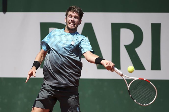 Archivo - Cameron Norrie of Great Britain during day 2 of the French Open 2021, a Grand Slam tennis tournament on May 31, 2021 at Roland-Garros stadium in Paris, France - Photo Jean Catuffe / DPPI