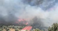 Declarado un incendio en un paraje de Yunquera (Málaga)