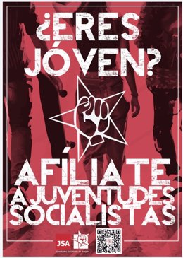 Juventudes Socialistas de Aragón organizan una campaña de afiliación para sumar a su proyecto jóvenes progresistas.