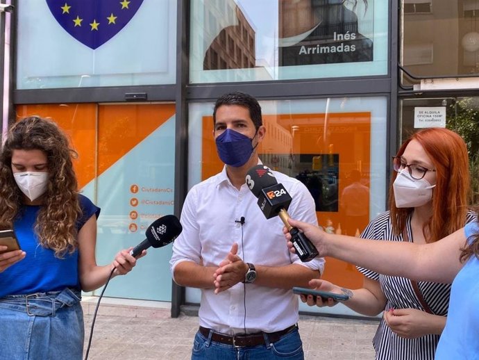 El portavoz de Cs en el Parlament, Nacho Martín Blanco