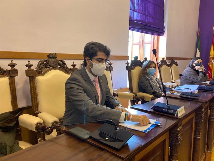 Archivo - El concejal del PP de Jaén Manuel Palomares.