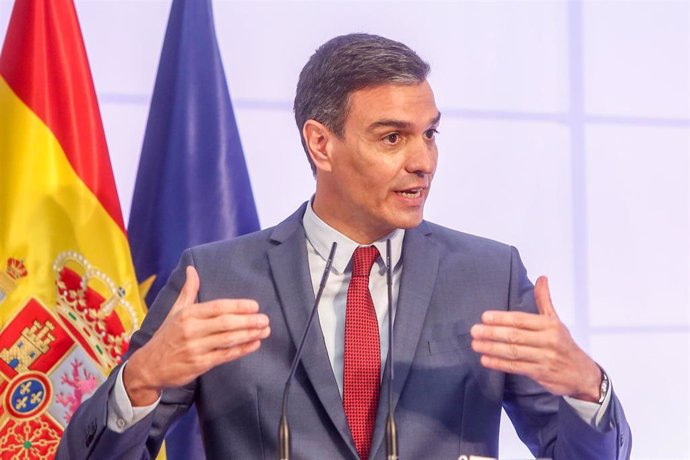 El presidente del Gobierno, Pedro Sánchez