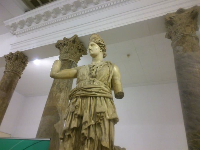 Archivo - Estatua de Diana en el museo arqueológico de Sevilla