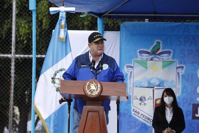 Archivo - Arxiu - Alejandro Giammattei, president de Guatemala
