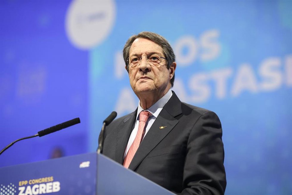 Archivo - Nicos Anastasiades, presidente de Chipre
