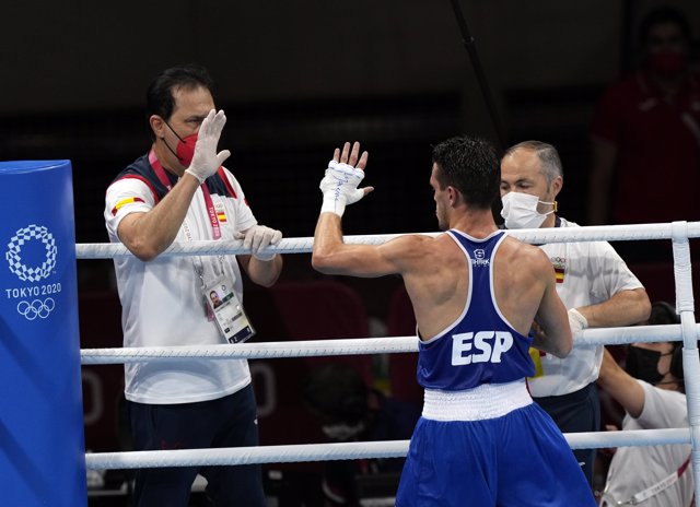 El boxeador español Gabriel Escobar