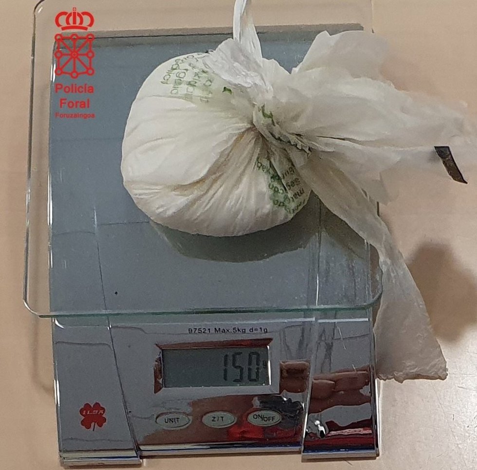 La droga incautada.