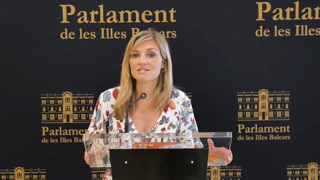 La coordinadora autonómica de Ciudadanos en Baleares, Patricia Guasp.
