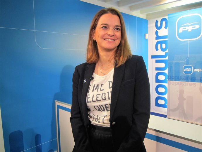 Archivo - La presidenta del PP en en Baleares, Marga Prohens.