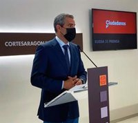 Cs reclama al Gobierno aragonés medidas inmediatas porque el cierre de Candanchú sería "una bomba nuclear" para el valle