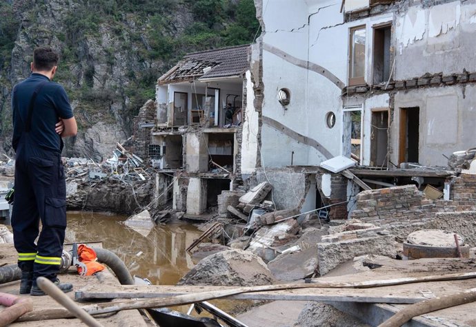 Daños causados por las inundaciones en el noroeste de Alemania