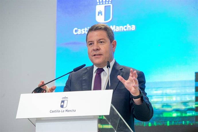 El presidente de Castilla-La Mancha, Emiliano García-Page, en Albacete