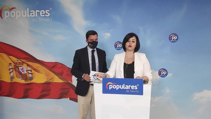 Virginia Pérez en rueda de prensa