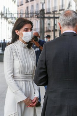 Archivo - Acto de toma de posesión del Presidente y los Consejeros de RTVE