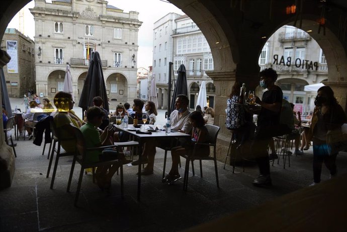 Bares y restaurantes en el casco histórico de Orense