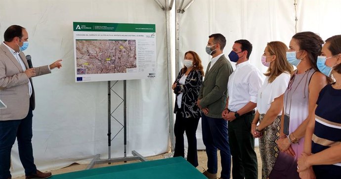 Colocación de la primera piedra del Depósito de la Pipa