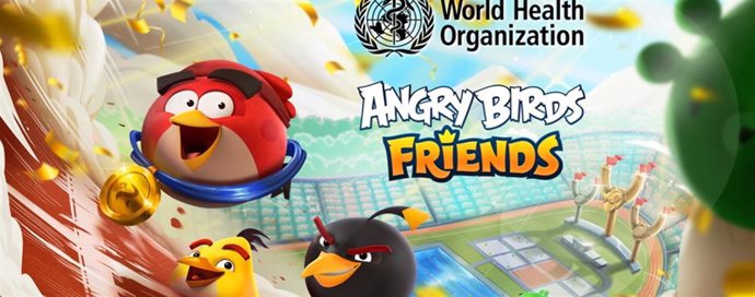 La OMS, Angry Birds Friends y Rovio Entertainment lanzaron un torneo para animar a la población a realizar ejercicio