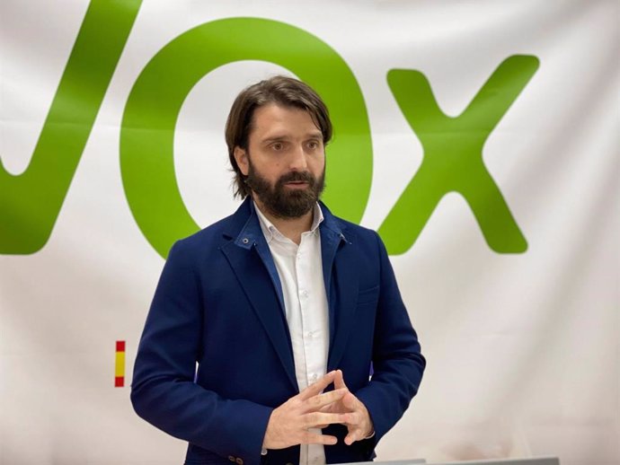Archivo - El portavoz de Vox en la Diputación de Almería, Juan Francisco Rojas