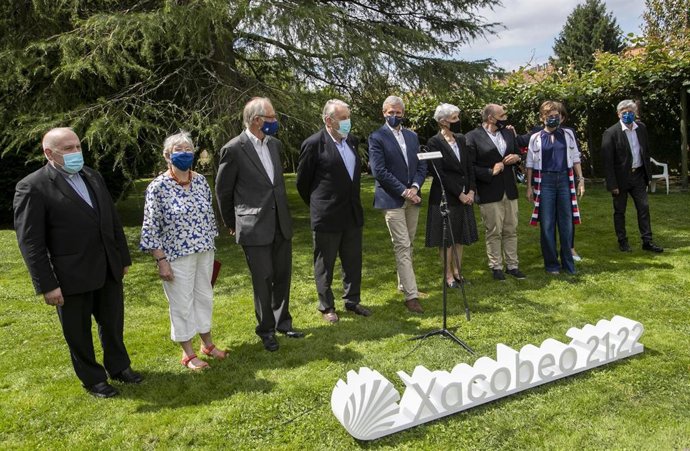 O vicepresidente primeiro da Xunta, Alfonso Rueda, asiste á reunión do Comité Internacional de Expertos do Camiño de Santiago.