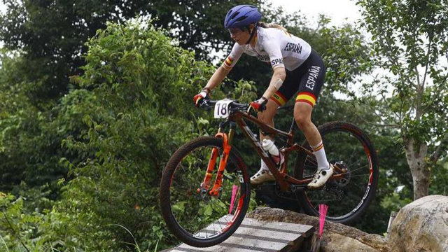 Rocío García en la prueba olímpica