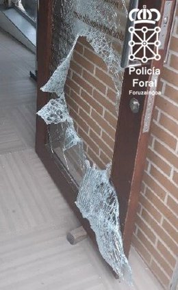 Estado de la puerta del establecimiento.