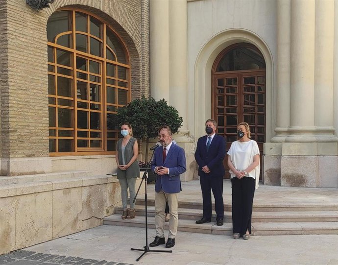 El presidente del Gobierno de Aragón, Javier Lambán.