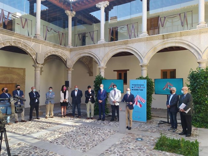 Presentación del Festival Internacional Cir&Co, que se celebrará en Ávila en agosto.