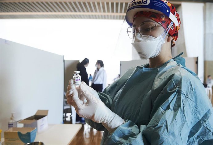 Archivo - Vacunación en Cantabria